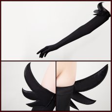 画像7: 名探偵プリキュア！ エクリプス・シャドウ コスプレ衣装 (7)