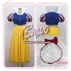 画像3: ディズニー プリンセス 白雪姫 ハロウィン 　コスプレ衣装 (3)