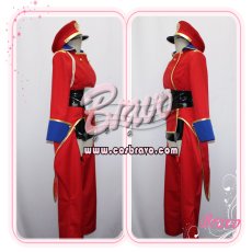 画像3: マクロスFRONTIER マクロスフロンティア ２４話 赤色 軍服　コスプレ衣装 (3)
