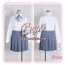 画像4: けいおん! 桜が丘高校風女子制服　コスプレ衣装 (4)