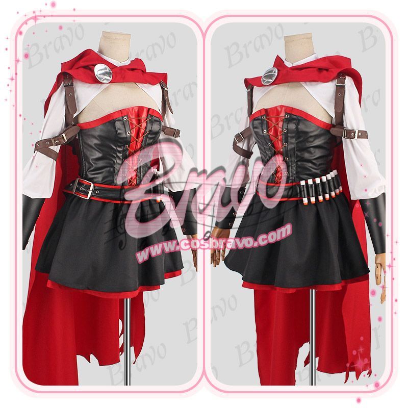 RWBY ルビー・ローズ Ruby Rose コスプレ衣装 - 1