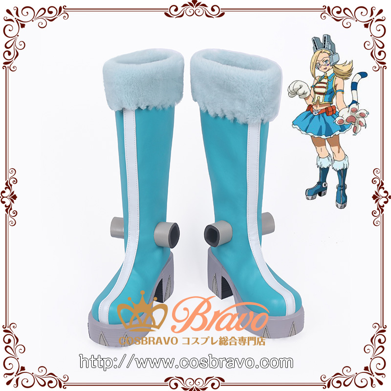 僕のヒーローアカデミア 第3期 ヒロアカ Pussy Cat ピクシーボブ コスプレ靴 激安販売 Cosbravoコスプレショップ