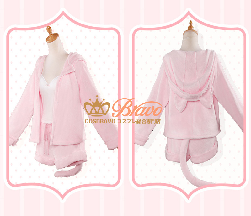 Re ゼロから始める異世界生活 リゼロ 猫パジャマ ラム レム コスプレ衣装 Cosbravoコスプレショップ