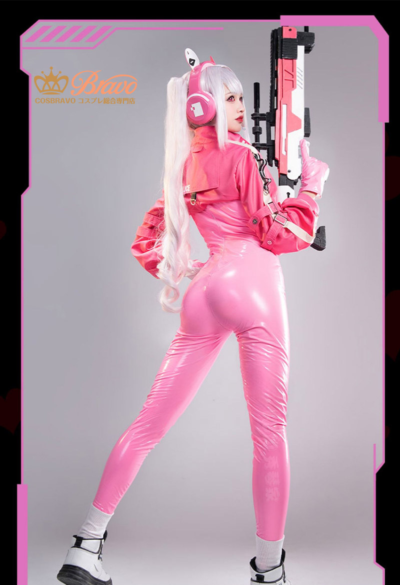 Amazon.co.jp: 勝利の女神 NIKKE アリス コスプレ ニケ ニッケ ボディースーツ ピンク ハロウィン (女, L) : ホビー