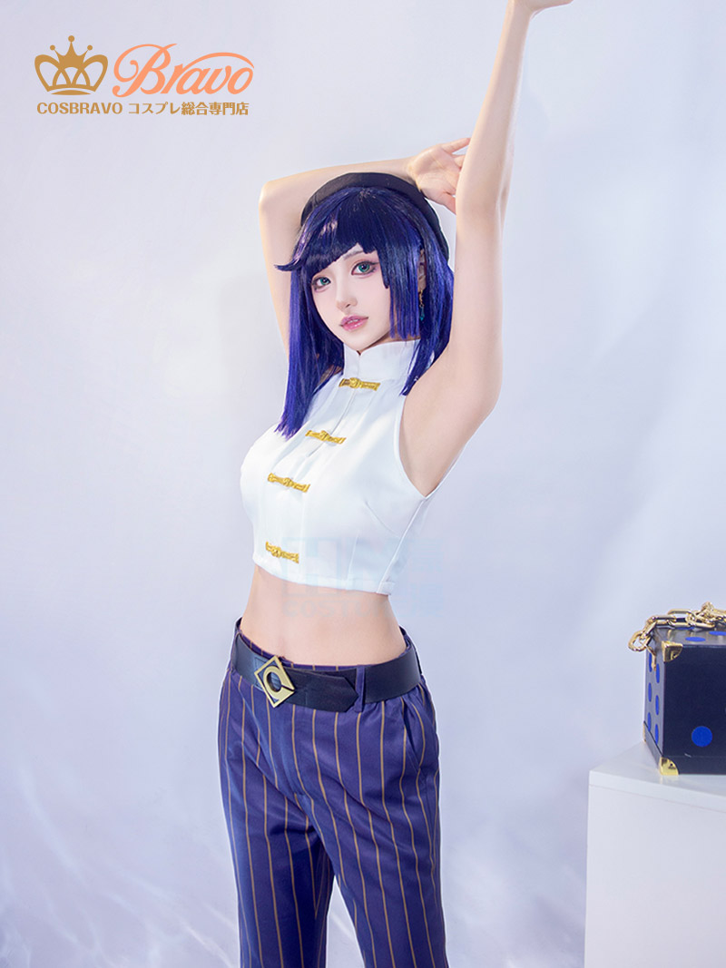 日暮らん コスプレ 原神 璃月港 夜蘭 新衣装 コスプレ衣装｜Cosbravoコスプレショップ