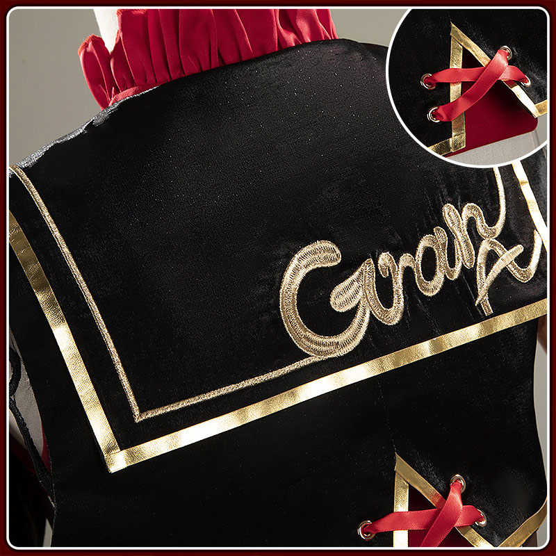 画像8: ウマ娘プリティーダービー グランアレグリア 勝負服 コスプレ衣装 (8)