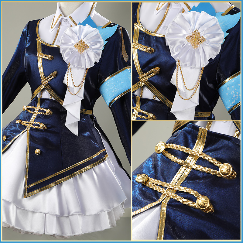 画像7: バーチャルYouTuber Vtuber リゼ・ヘルエスタ SYMPHONIA 5周年 ライブ衣装 コスプレ衣装 (7)