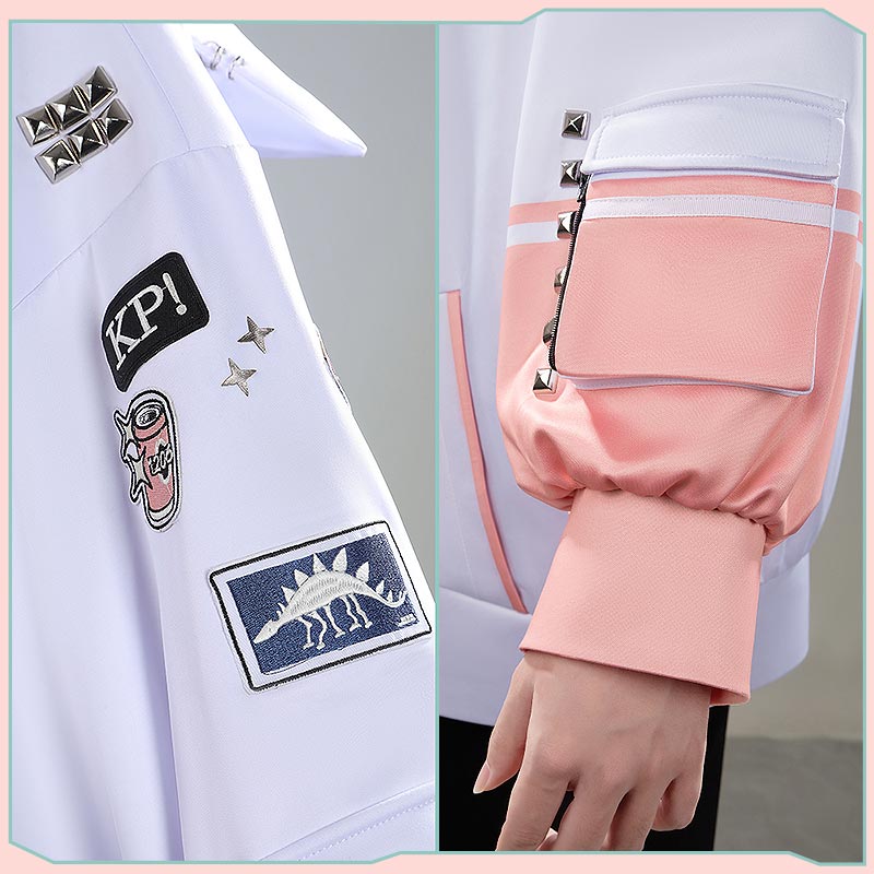 画像6: バーチャルYouTuber Vtuber 赤城ウェン 新衣装 コスプレ衣装 (6)