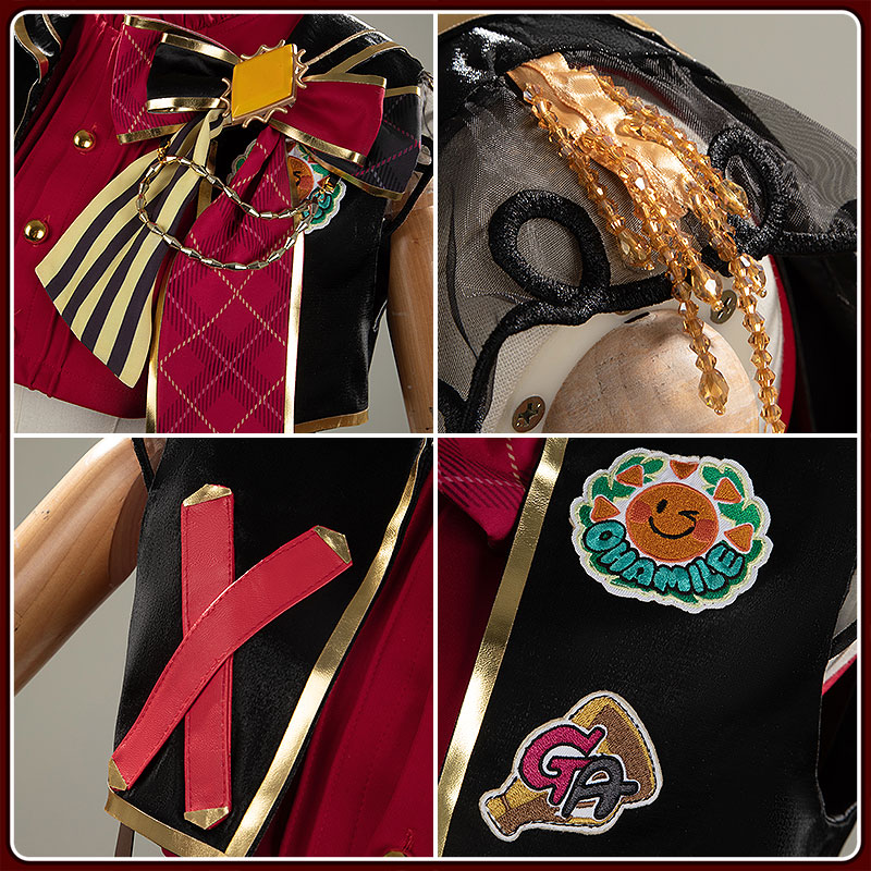 画像7: ウマ娘プリティーダービー グランアレグリア 勝負服 コスプレ衣装 (7)