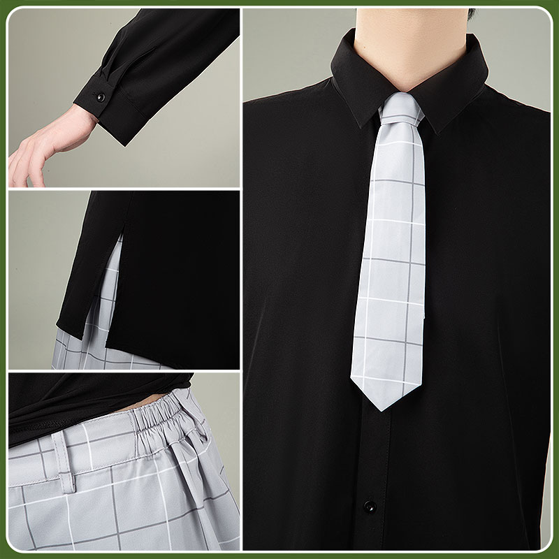 画像11: 刀剣乱舞 とうらぶ 新刀剣男士 短刀 倶利伽羅江 コスプレ衣装 (11)