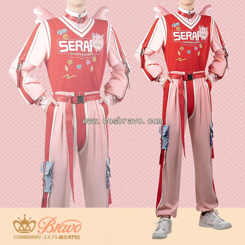 画像1: バーチャルYouTuber Vtuber セラフ Angelic Dream コスプレ衣装 (1)