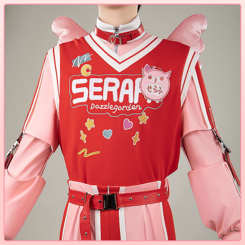 画像6: バーチャルYouTuber Vtuber セラフ Angelic Dream コスプレ衣装 (6)