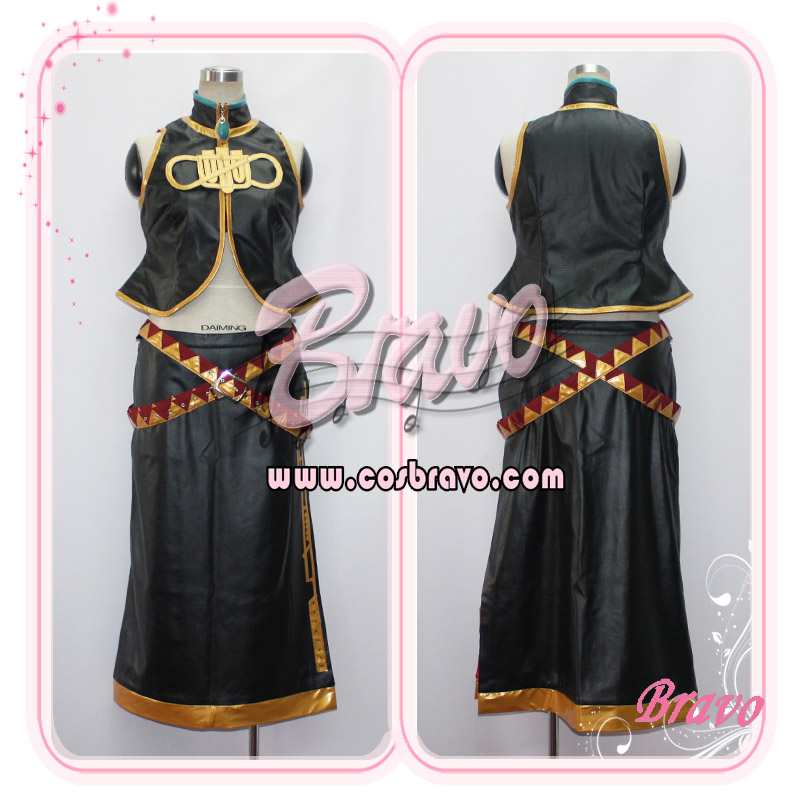Vocaloid 巡音ルカ 合成シルク系生地 コスプレ衣装激安販売 Cosbravoコスプレショップ
